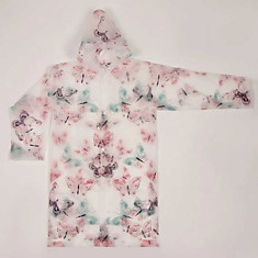 Дождевик детский «Бабочки», рост 125-155см