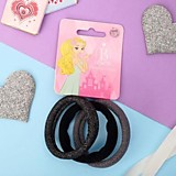 Резинки для волос MESHU "Essence thin" горчичные, каштановые, черные, 6шт. диаметр 4см