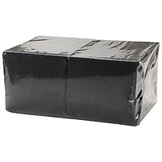 Салфетки 350-400шт черные