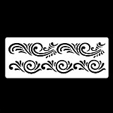 Трафарет Сонет "Орнамент" 10*25см пластик