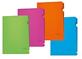 Папка-уголок А4 Expert Complete "Neon Drive" 180мк насыщ.неон, ассорти