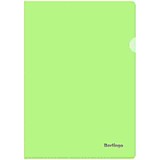 Папка-уголок А4 Berlingo "Starlight" 180мк прозрачная салатовая __