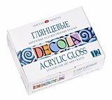 Краски акриловые ЗХК "Декола" 12цв 20мл глянцевые