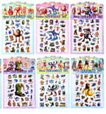 Наклейки Mazari ИТАЛ.МЕМ 17*28см, 8 дизайнов, ОПП-упаковка	