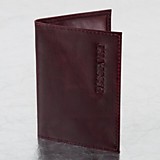 Обложка для паспорта Brauberg "Passport" бордовая, натур кожа Virginia