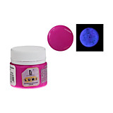 Краска акриловая LUXART Lumi 20мл фиолетовый,небесно-голубое свеч.,люминесцентная (светящ.в темноте)