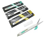 Ножницы 156мм + канцелярский нож  CB-135, OL-3101