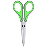 Ножницы Erich Krause 165мм "Megapolis" с 4D лезвиями, серо-зелёный