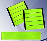 Наклейки светоотражающие J.Otten "Полоса" 10шт