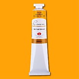 Краска масляная ЗХК "Сонет" 46мл желтая темная