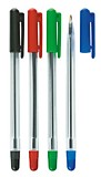 Набор шарик. ручек 4цв Стамм 111 (РС07)
