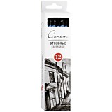 Угольный карандаш ЗХК "Сонет" средняя мягкость (M)