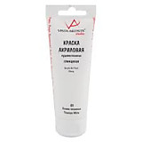 Краска акриловая VISTA-ARTISTA Studio глянцевая 75мл 01 Белила титановые