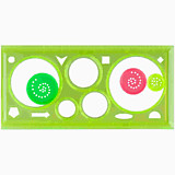 Линейка-спирограф СТАММ, европодвес	