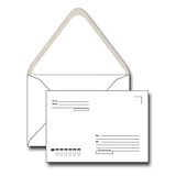 Конверт C6 "Кому-куда" декстрин 114х162мм треуг. клапан РяжскГознак