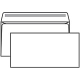 Конверт Е65 белый, декстрин 110*220мм 80гр