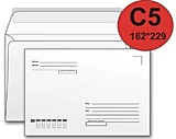 Конверт С5 "Кому-куда" декстрин 162*229мм
