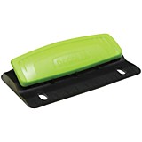 Дырокол Maped "Greenlogic" 3л пластиковый, черный, линейка