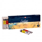 Краски масляные ЗХК "Ладога" 12цв 10мл