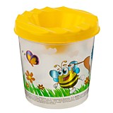 Стакан- непроливайка Юнландия "Веселый шмель" с рисунком