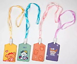 Бейдж вертикальный 120*70мм deVente "Super Star" искусств.кожа, на ленте, ассорти