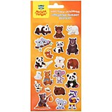 Наклейки "Медведи бывают разные" объемные Мульти-Пульти