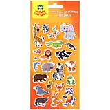Наклейки "Зверята" объемные Мульти-Пульти