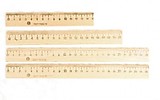 Линейка 15см деревянная