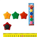 Магниты для доски J.Otten "Звезды" 30мм 6шт