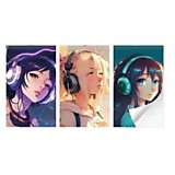 Блокнот А6 30л Lamark "Тишина" клетка, на скобе